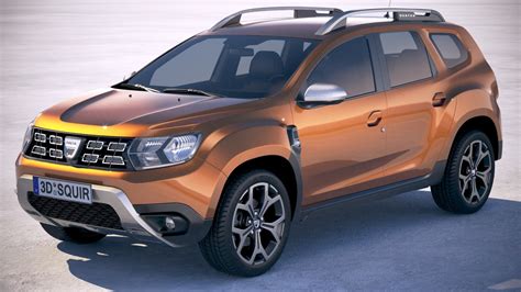 dacia duster 3d model